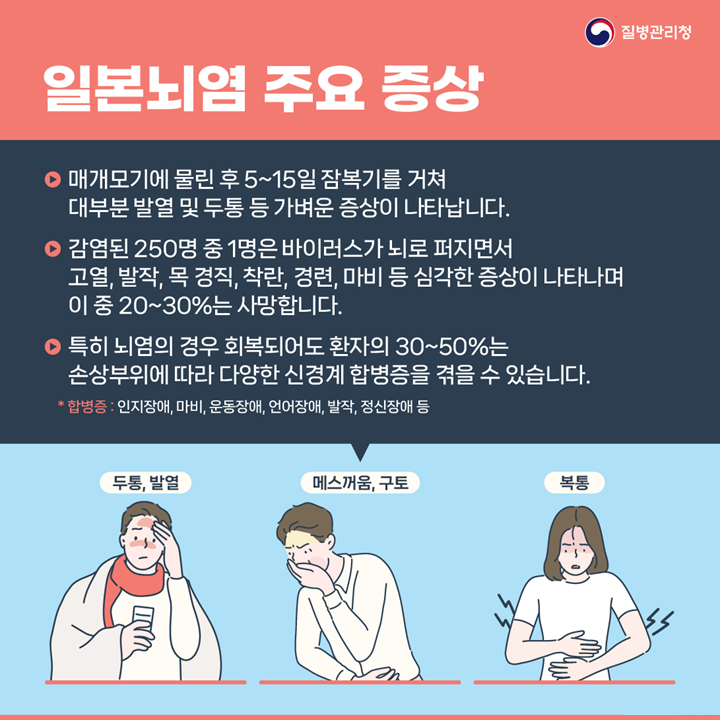 전국 일본뇌염 주의보 발령(3.20.금) 안내